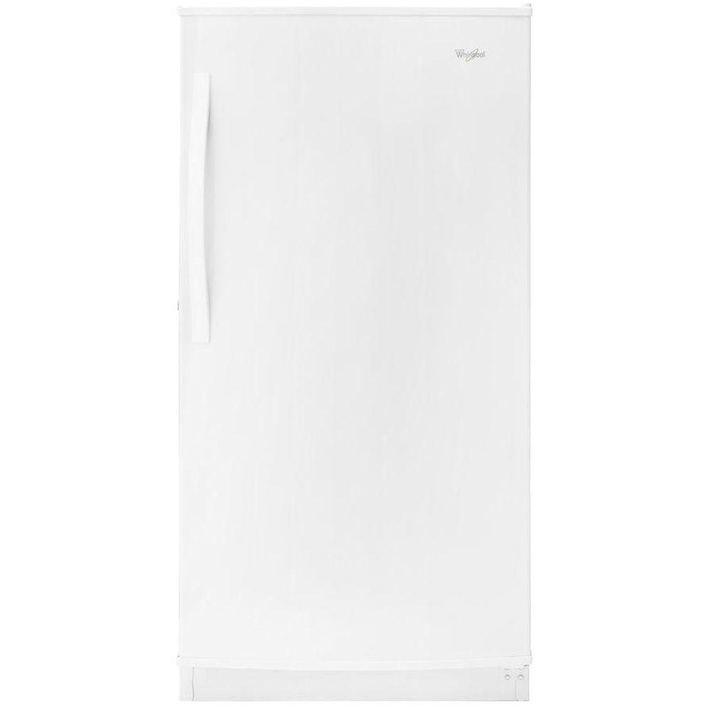 Whirlpool Wzf34x16dw 15 7 Cu Ft Frost Free Upright Freezer In White